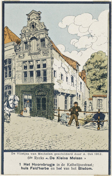 Archiefbeeld Sint-Katelijnestraat ©Regionale Beeldbank Mechelen